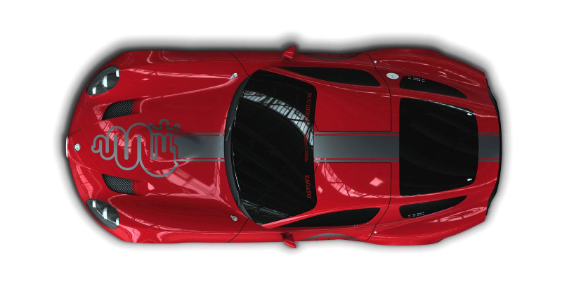 Illustration for article titled Zagato Alfa Romeo TZ3